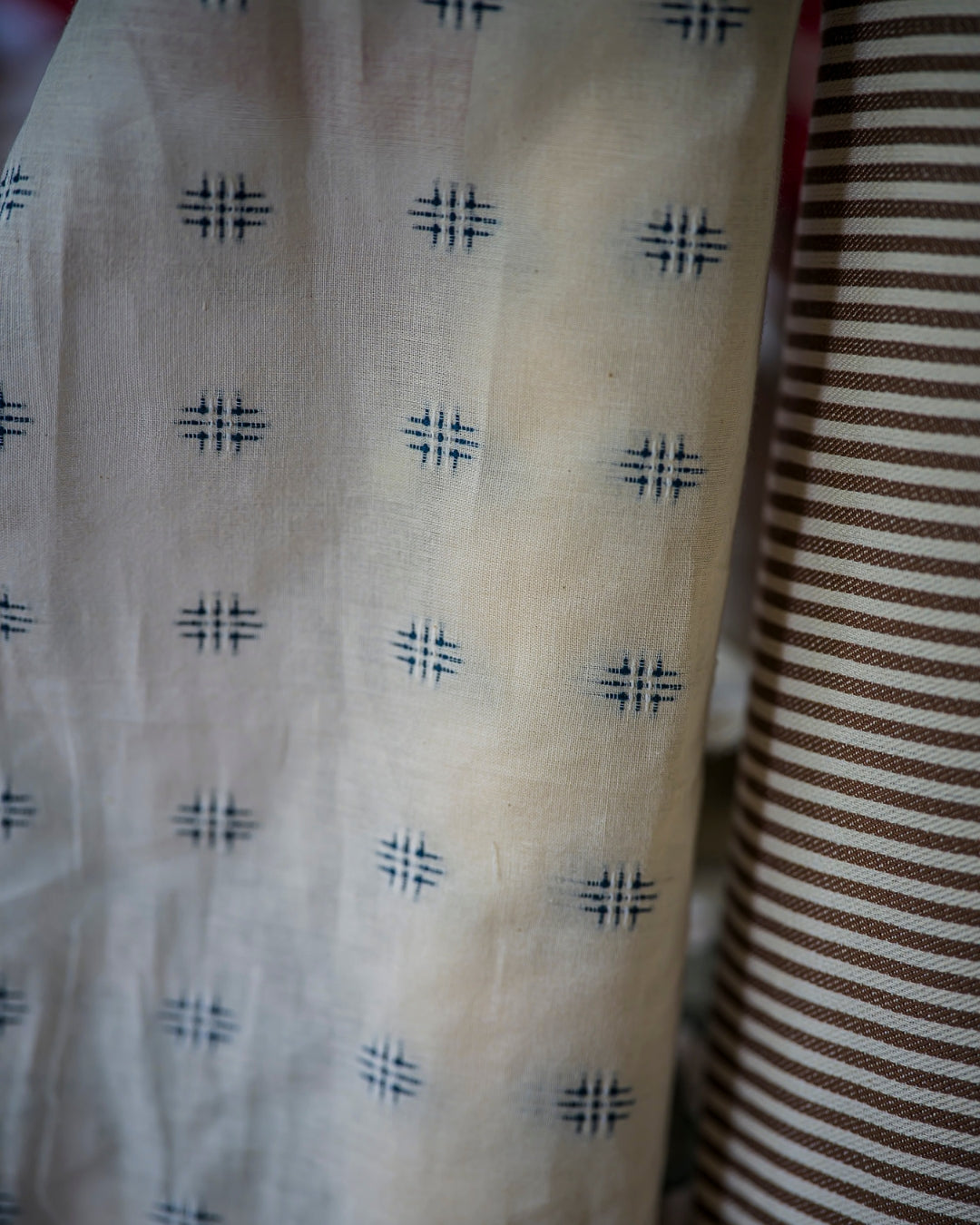 The Embroidered Cotton in Delphinium