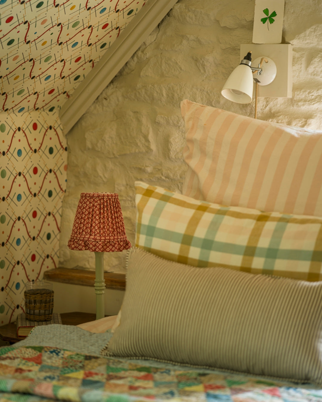 Florina in Cherry Lampshade