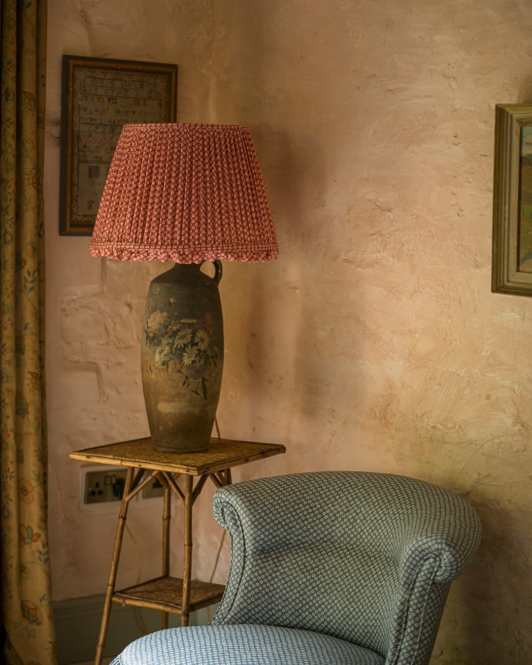 Florina in Cherry Lampshade