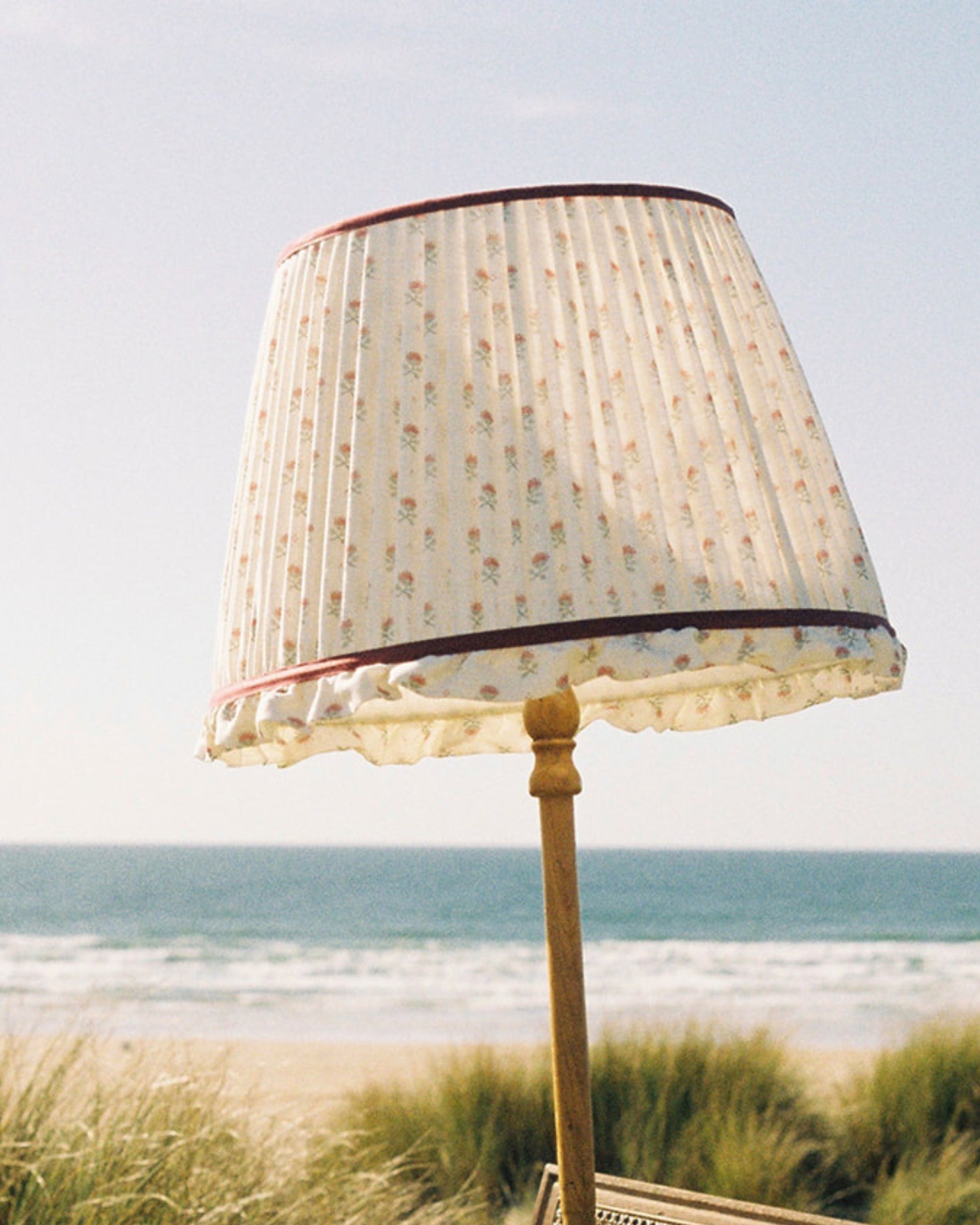 Luxury frilled lampshade in blume lifestyle