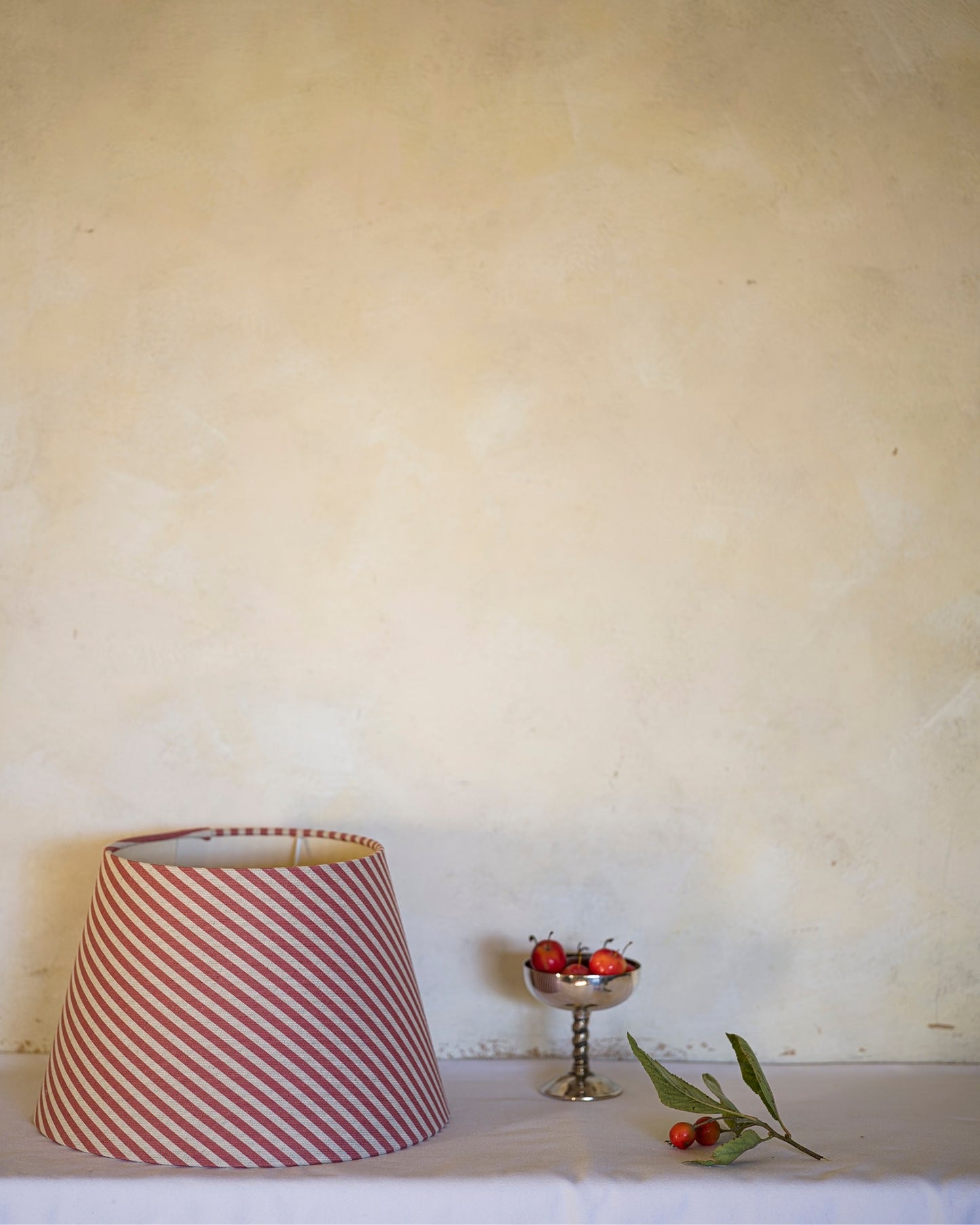 Luxury lampshade in crabapple