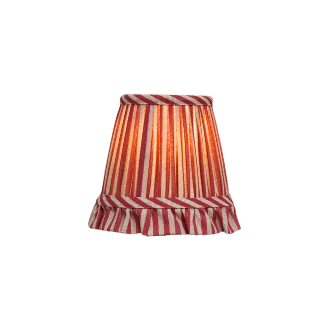 Striped Cherry Wall Light Lampshade