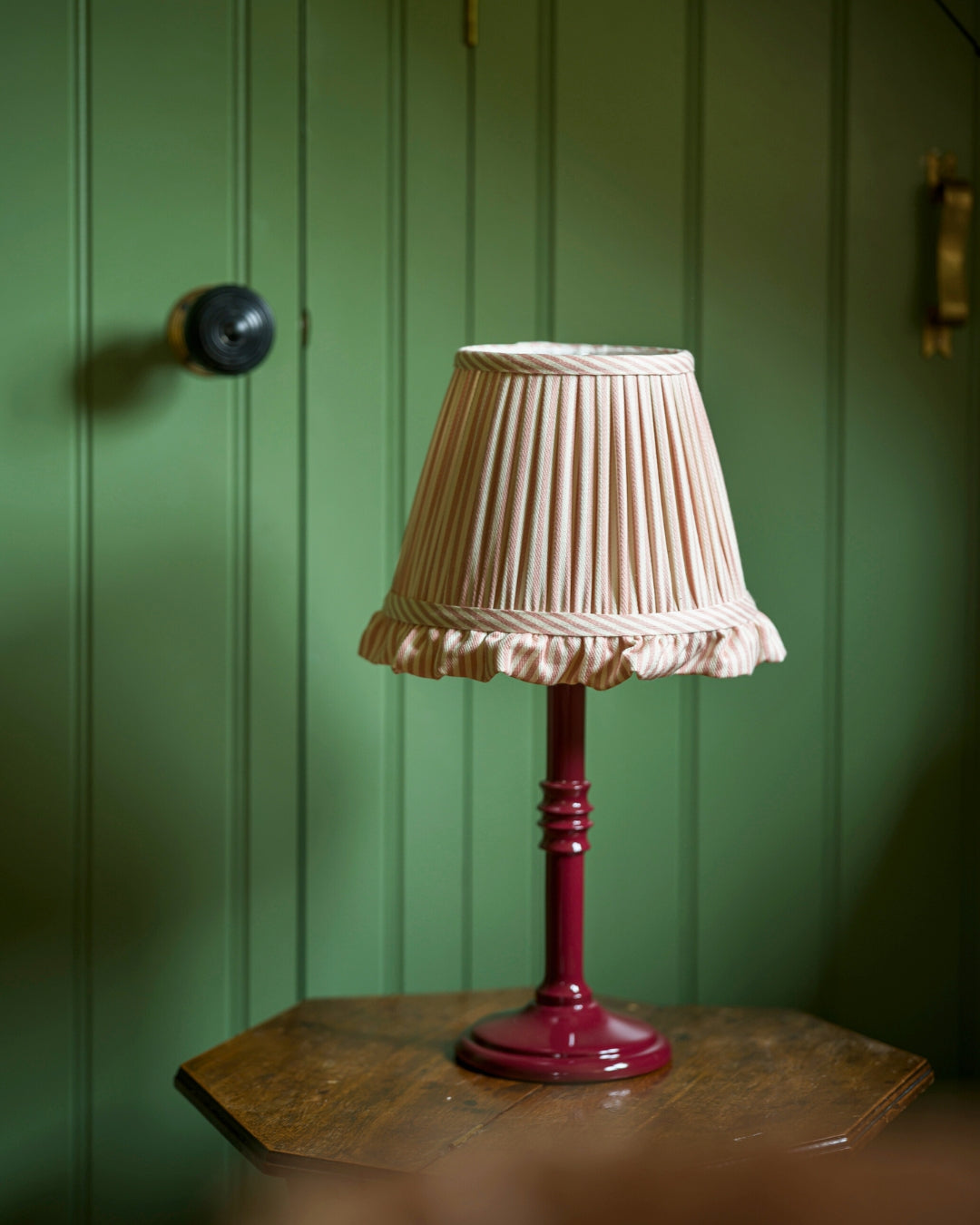 The Fine Stripe in Old Rose