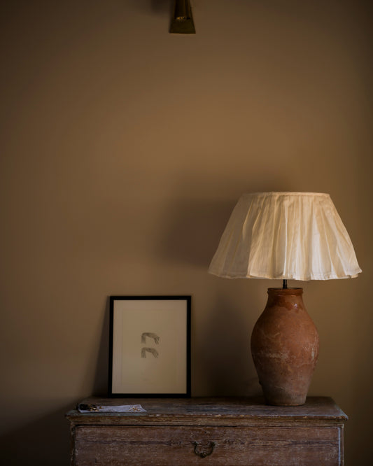 Luxury embodied lampshade in daisy
