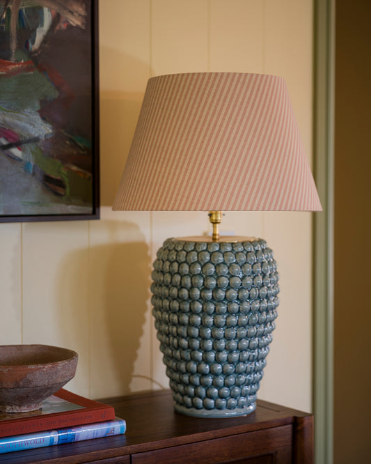 Luxury lampshade in old rose lifestyle