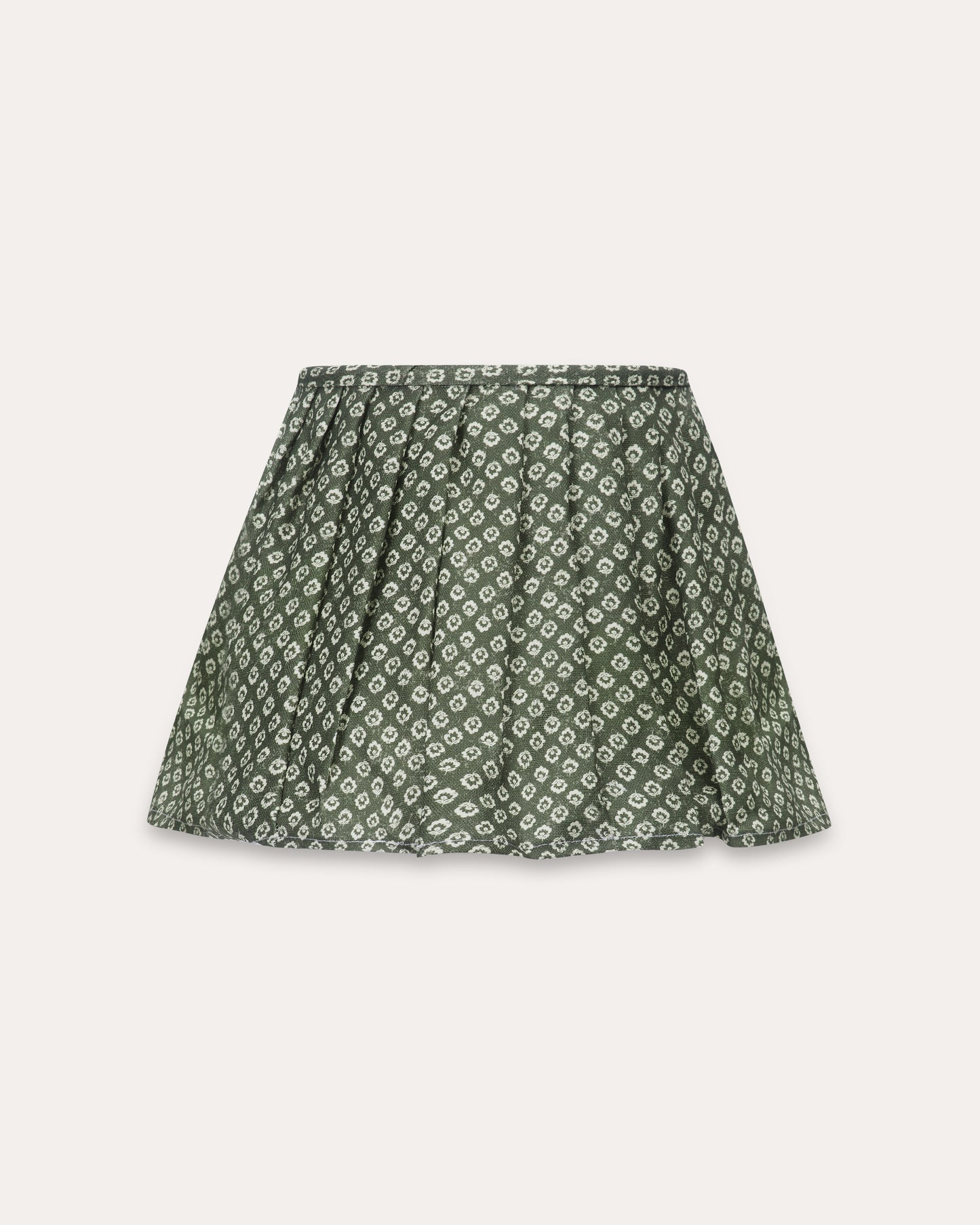 Florina Loose Pleat in Moss