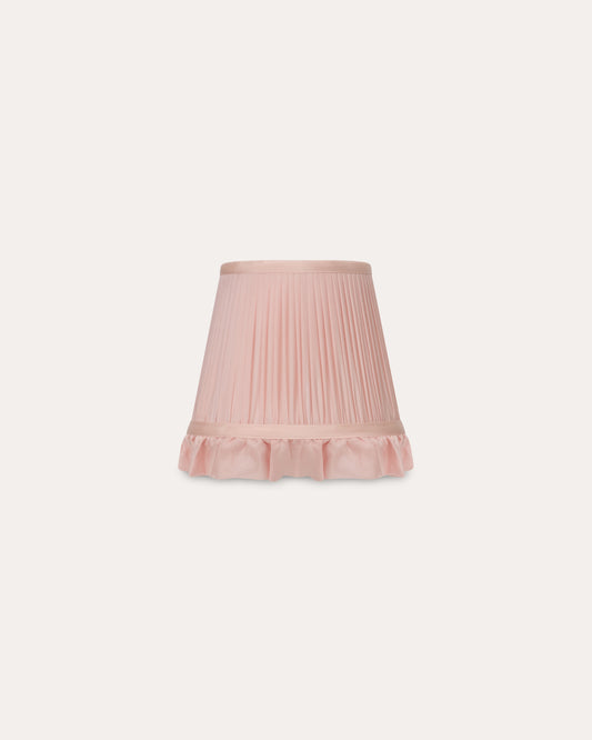 The Silk Frill in Peony Wall Light Lampshade