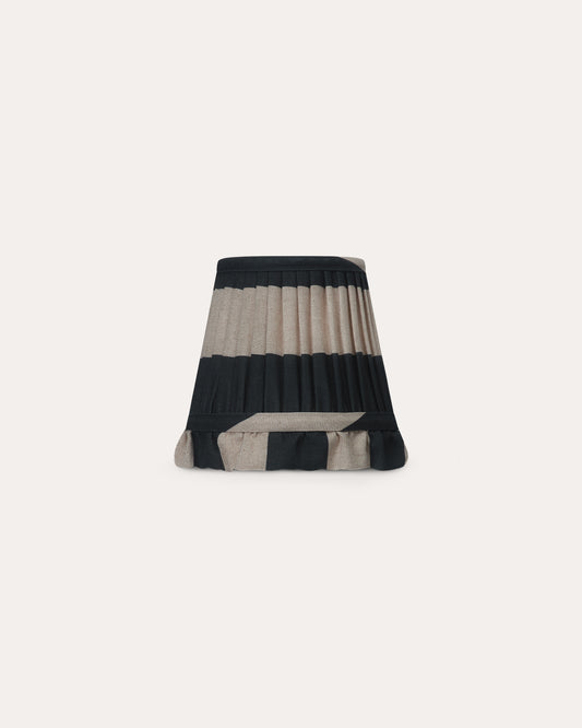 The Broad Stripe in Blackberry Wall Light Lampshade