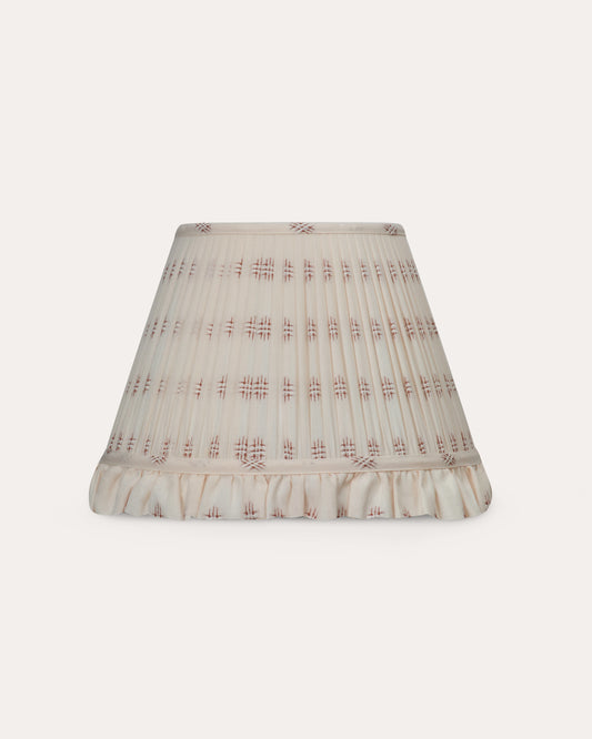 The Embroidered Cotton in Chestnut