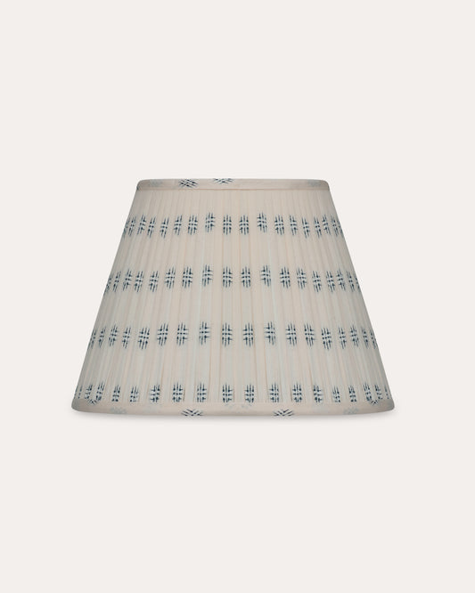 The Classic Embroidered Cotton in Delphinium