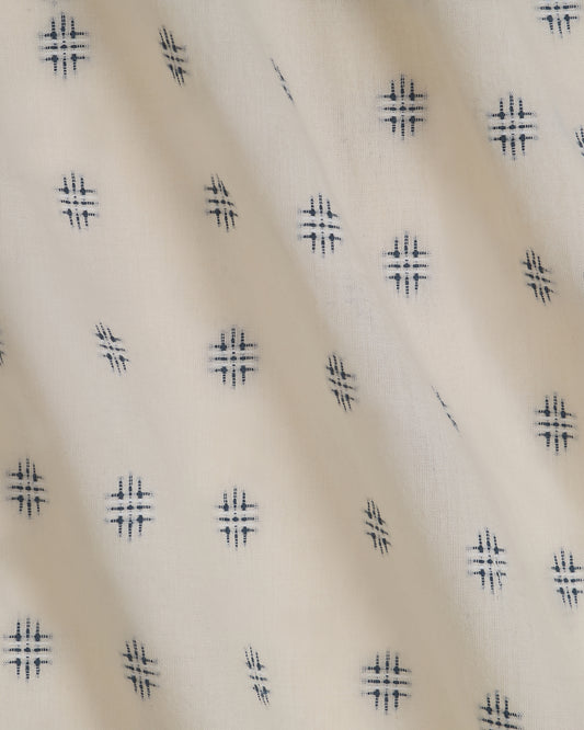 The Embroidered Cotton in Delphinium