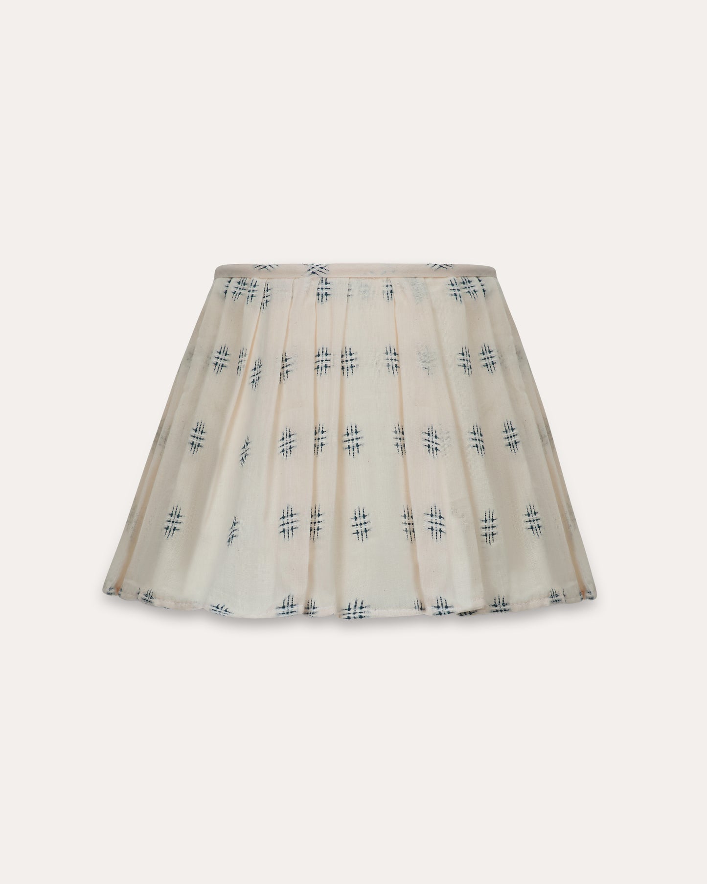 The Embroidered Loose Pleat in Delphinium