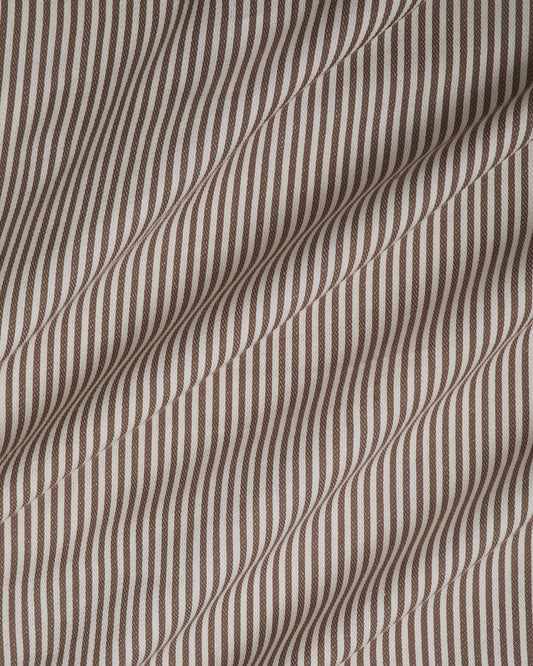 The Fine Stripe in Cocoa