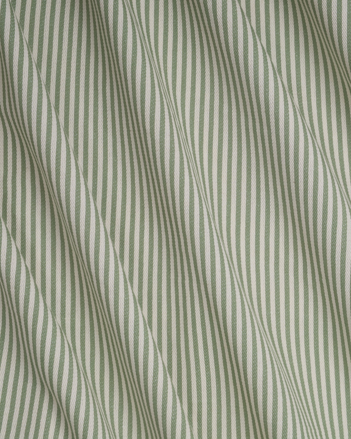 The Fine Stripe in Sage