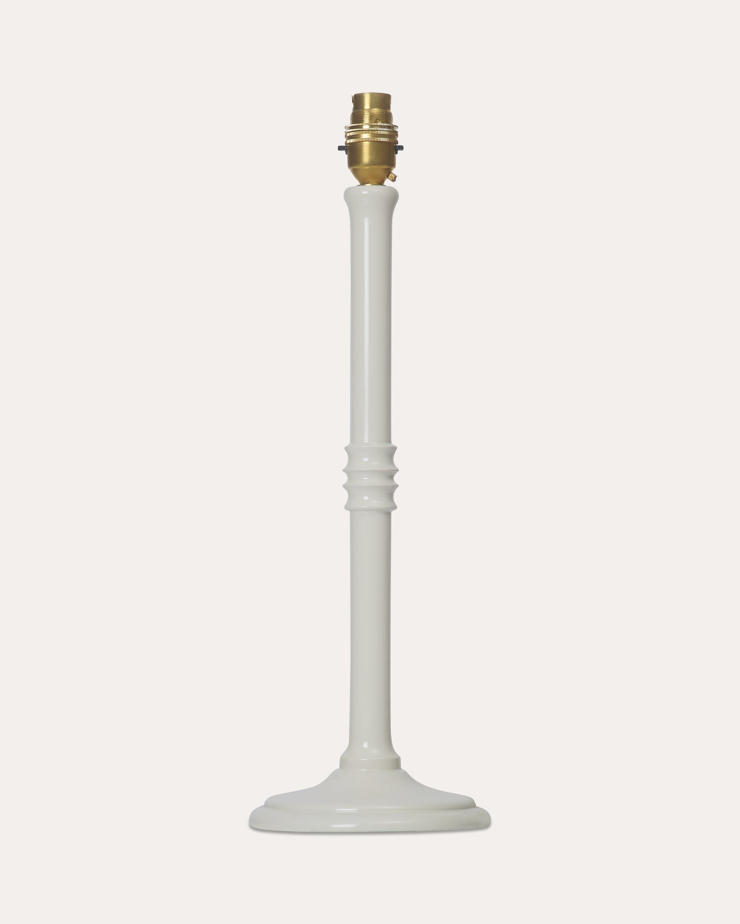 The Lacquered Lampstand in Magnolia