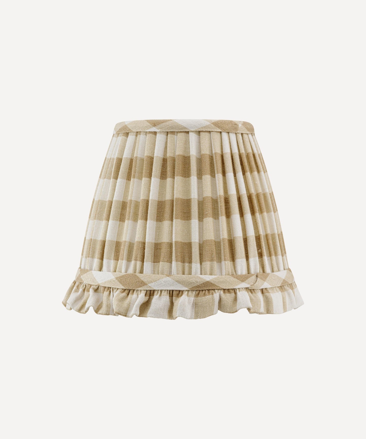 Inchyra X Imogen Pope Vintage Check Mustard Lampshade